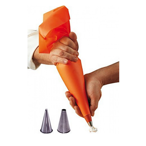 DeBuyer DEBUYER Pastry Bag Set with Two Nozzles