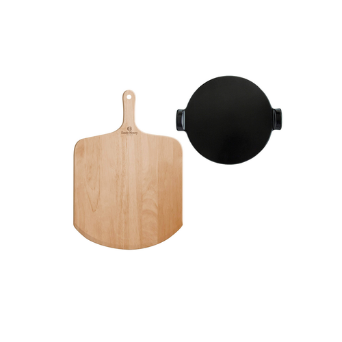 Browne EMILE HENRY Pizza Stone Fusain/ 2pc Set Browne EMILE HENRY Pizza Stone Fusain/ 2pc Set