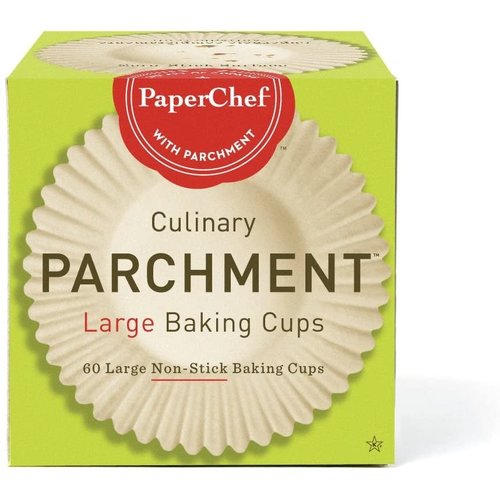 PaperChef PAPERCHEF Culinary Parchment 60 Large Baking Cups