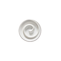 COOK & HOST White Spiral Appetizer Dish SMALL