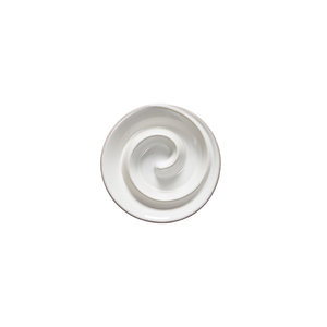 Casafina COOK & HOST White Spiral Appetizer Dish SMALL