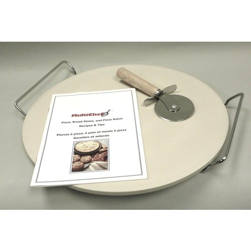 Maverick By Academy JUMBO PIZZA STONE 14.5"/RACK SET Maverick By Academy JUMBO PIZZA STONE 14.5"/RACK SET
