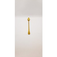 Rocco Gold Shiny Ice Tea Spoon