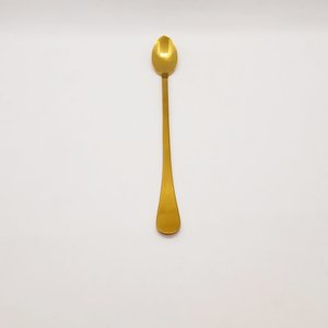 Herdmar Rocco Gold Shiny Ice Tea Spoon