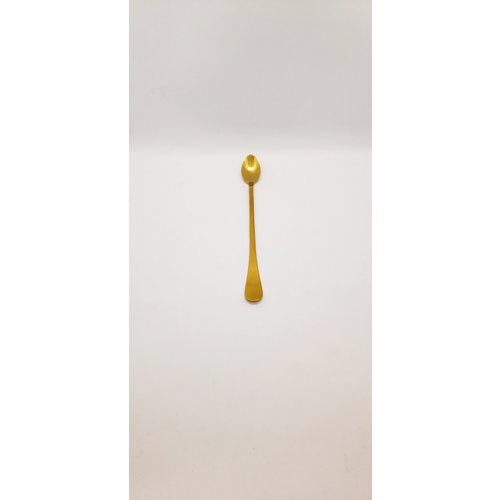 Herdmar Rocco Gold Shiny Ice Tea Spoon