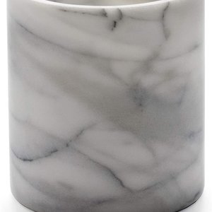 Endurance MARBLE WINE COOLER & UTENSIL HOLDER White/Grey