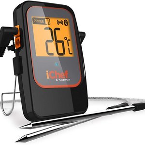 Double probe Long-Range Thermometer Bluetooth BT-600