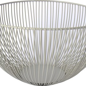 IHR Round Wire Basket - GREY - Deep