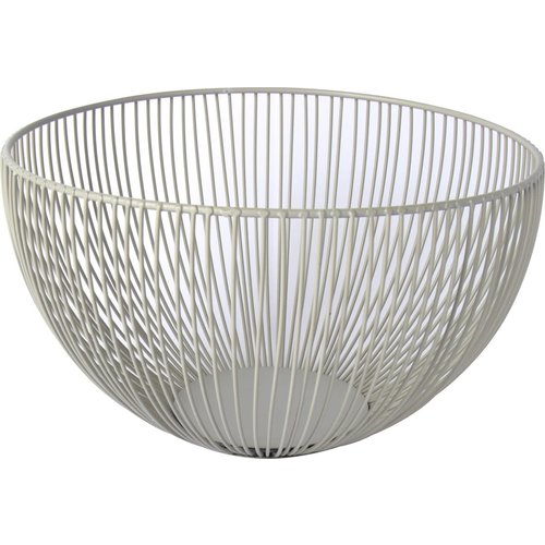 IHR Round Wire Basket - GREY - Deep