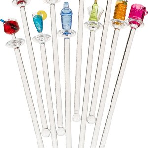 Swizzle Sticks Happy Hour/ Pack of 10