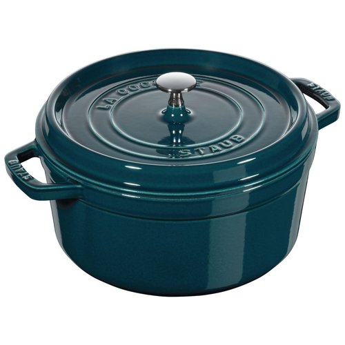 Staub Dutch oven round 5.5 qt STAUB LA MER Blue Staub Dutch oven round 5.5 qt STAUB LA MER Blue