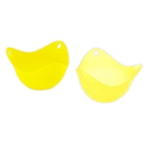FUSION BRAND Fusion Brand Egg Poach Pod Yellow Set/2 FUSION BRAND Fusion Brand Egg Poach Pod Yellow Set/2