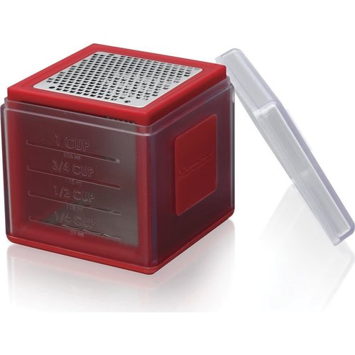 Microplane MICROPLANE Cube grater red Microplane MICROPLANE Cube grater red
