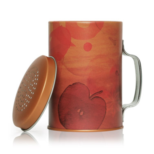 Design Home Simmered Cider Candle in Tin Shaker - THYMES Design Home Simmered Cider Candle in Tin Shaker - THYMES