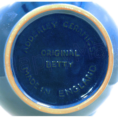 Adderley Ceramics Teapot Blue Betty 6 Cup