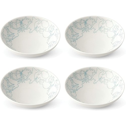Royal Doulton Polar Blue Bowls Set of 4  ELLEN DEGENERES