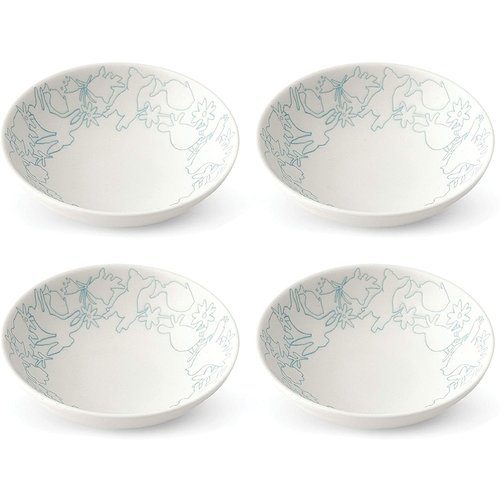 Royal Doulton Bowl 5.5” Set of 4 Polar Blue ELLEN DEGENERES Royal Doulton Bowl 5.5” Set of 4 Polar Blue ELLEN DEGENERES