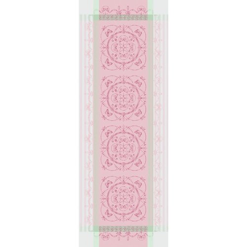 Garnier Thiebaut RUNNER Eugenie Almond 59” x 21” GREEN SWEET (Mitred Corners) Garnier Thiebaut RUNNER Eugenie Almond 59” x 21” GREEN SWEET (Mitred Corners)