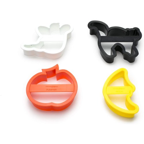 Fox Run Halloween Cookie Cutters/ Set of 4 Fox Run Halloween Cookie Cutters/ Set of 4
