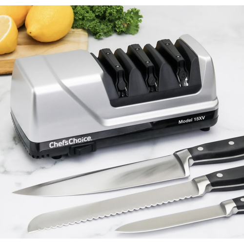 Chef's Choice CHEFS CHOICE KNIFE SHARPENER 15XV Platinum Chef's Choice CHEFS CHOICE KNIFE SHARPENER 15XV Platinum