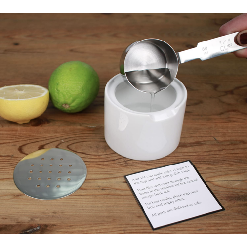 Endurance Fruit Fly Trap White Porcelain
