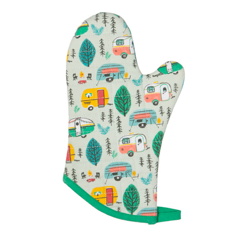 Now Designs Mitts Classic Patterned Happy Camper Now Designs Mitts Classic Patterned Happy Camper