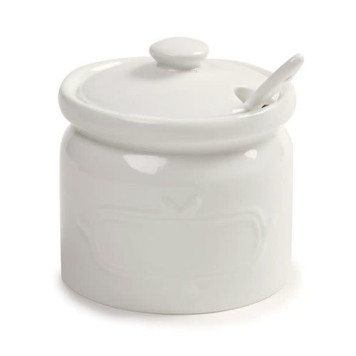 NORPRO My Favourite Jar 10 oz. with Spoon & Pen WHITE