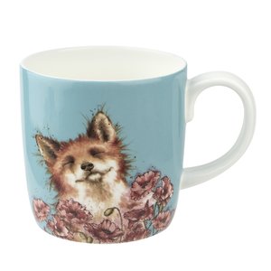 Wrendale Wrendale Mug Poppy Field Fox 14 oz