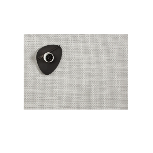 Chilewich Placemat Basketweave White/Silver Chilewich Placemat Basketweave White/Silver