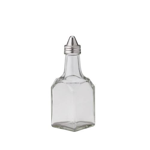 Anchor Hocking Oil / Vinegar Dispenser 5 oz OLD FASHIONED SQUARE Anchor Hocking Oil / Vinegar Dispenser 5 oz OLD FASHIONED SQUARE