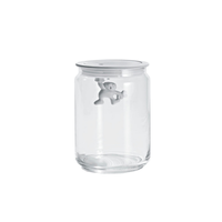 ALESSI Gianni Glass Storage Jar 1.4L WHITE