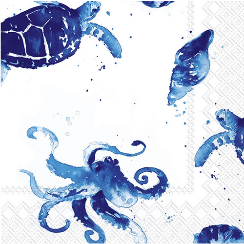 Carsim Napkin Cocktail Paper UNDER THE SEA Carsim Napkin Cocktail Paper UNDER THE SEA