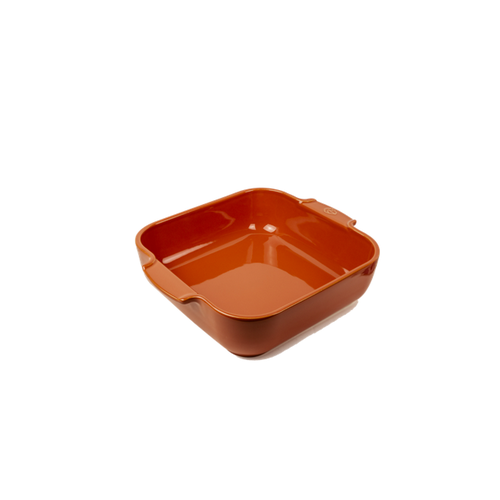 Peugeot APPOLIA Large Square Baking Dish Terracotta