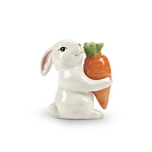 Abbott Bunny & Carrot Salt & Pepper Shaker Set 3.5 ins. High
