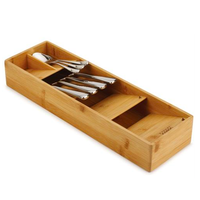JOSEPH JOSEPH In-Drawer Cutlery Organizer BAMBOO