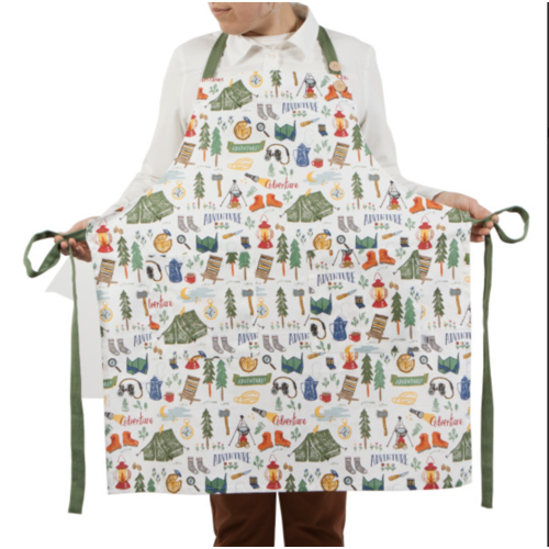 Now Designs Apron Patterned Spruce Out & About