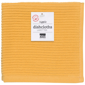 Now Designs Dishcloth Ripple Honey