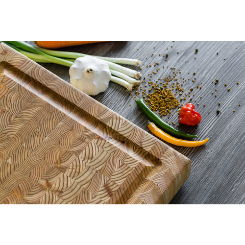 LARCH WOOD Larch Wood Cutting Board Professional Carver