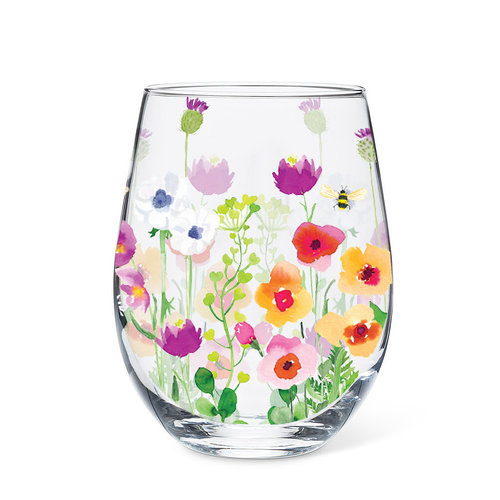 Abbott BEE GARDEN STEMLESS WINE GLASS Abbott BEE GARDEN STEMLESS WINE GLASS