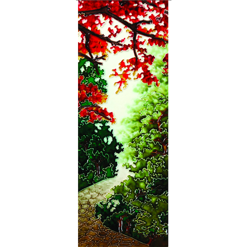 Benaya Handcrafted Art Decor TILE - The Turning II - 6" x 16" Benaya Handcrafted Art Decor TILE - The Turning II - 6" x 16"