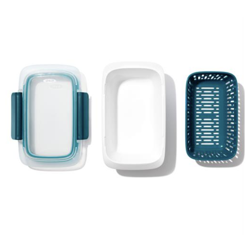 OXO OXO Prep & Go Container with Colander OXO OXO Prep & Go Container with Colander