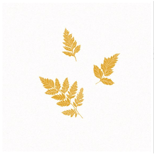 OCD Napkin Dinner PAVIOT Gold Fern OCD Napkin Dinner PAVIOT Gold Fern
