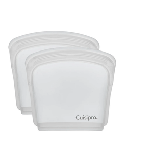 Cuisipro CUISIPRO 200ml Silicone Pack-it Bag/ Set of 2 -CLEAR