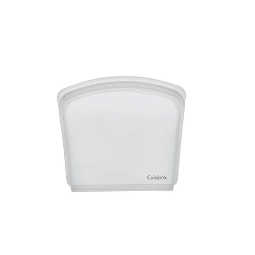 Cuisipro CUISIPRO 2000ml Silicone Pack-it Bag - CLEAR Cuisipro CUISIPRO 2000ml Silicone Pack-it Bag - CLEAR