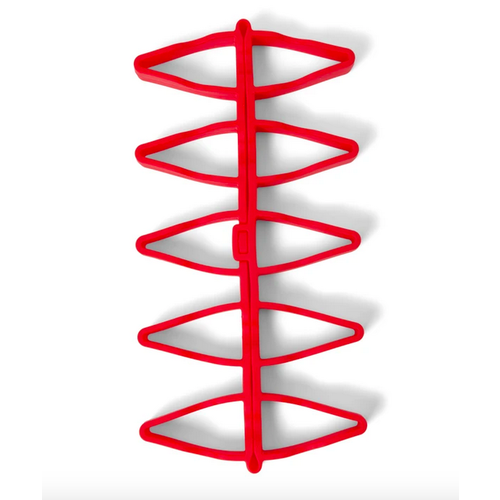 Cuisipro Cuisipro Silicone Dual Rack Red