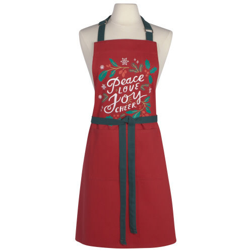 Danica Apron Chef Peace & Joy Danica Apron Chef Peace & Joy