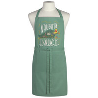 Apron Patterned Santa Claws