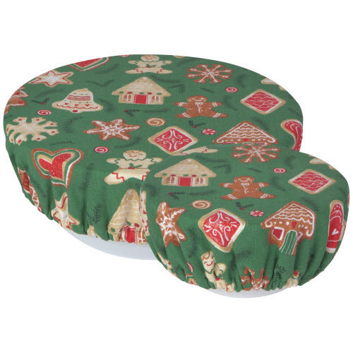 Now Designs BOWL COVER CHRISTMAS COOKIES/ SET OF 2