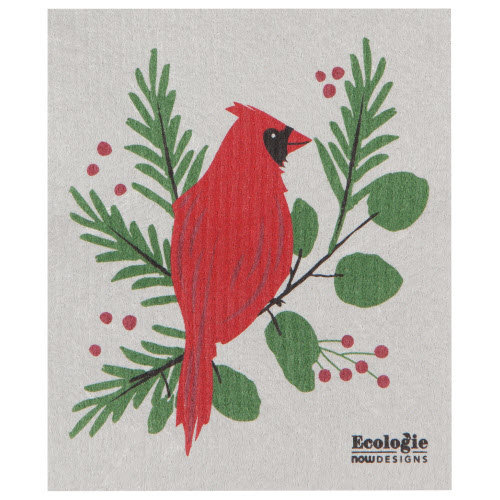 Swedish Cloth Swedish Cloth Christmas Forest Cardinals Swedish Cloth Swedish Cloth Christmas Forest Cardinals