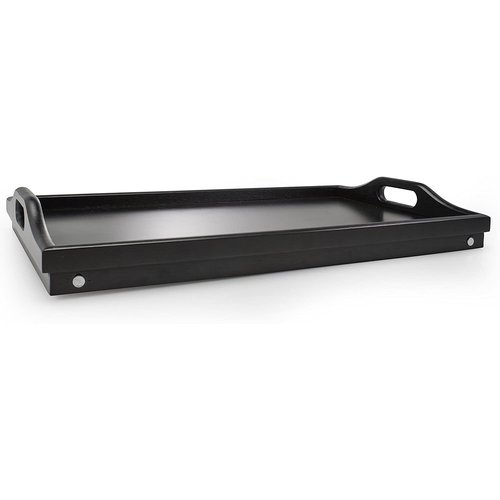 Natural Living Bamboo Breakfast Tray Black Natural Living Bamboo Breakfast Tray Black